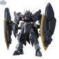 Hawk Collectibles HG Gundam Zagan 1/144 scale model figure displayed with detailed armor and weaponry, ready for display.