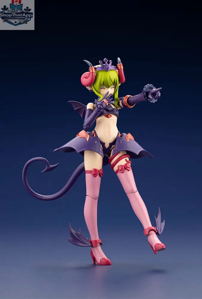 Hawk Collectibles Arcanadea Velretta ReACT-P model kit assembled with detailed parts and vibrant colors on a clean background.