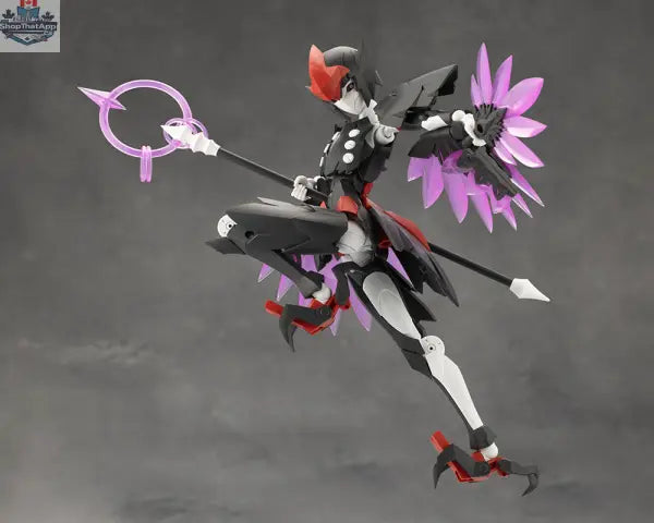 Hawk Collectibles Kotobukiya Zekuu model kit action figure with detailed armor and dynamic pose on a plain background.