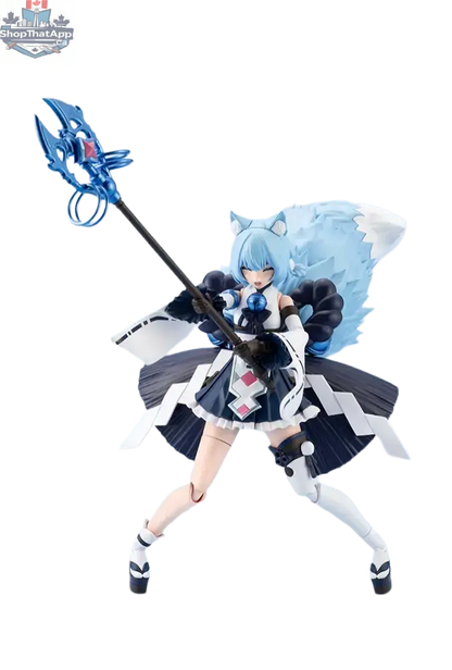 Hawk Collectibles Yukumo ReACT-C Arcanadea model kit with detailed parts for innovative performance booster assembly.