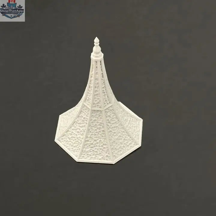Detailed image of Hawk Collectibles' The Mansion fantasy medieval manor wargaming terrain from Misty Hollow Hamlet, showing architectural features.