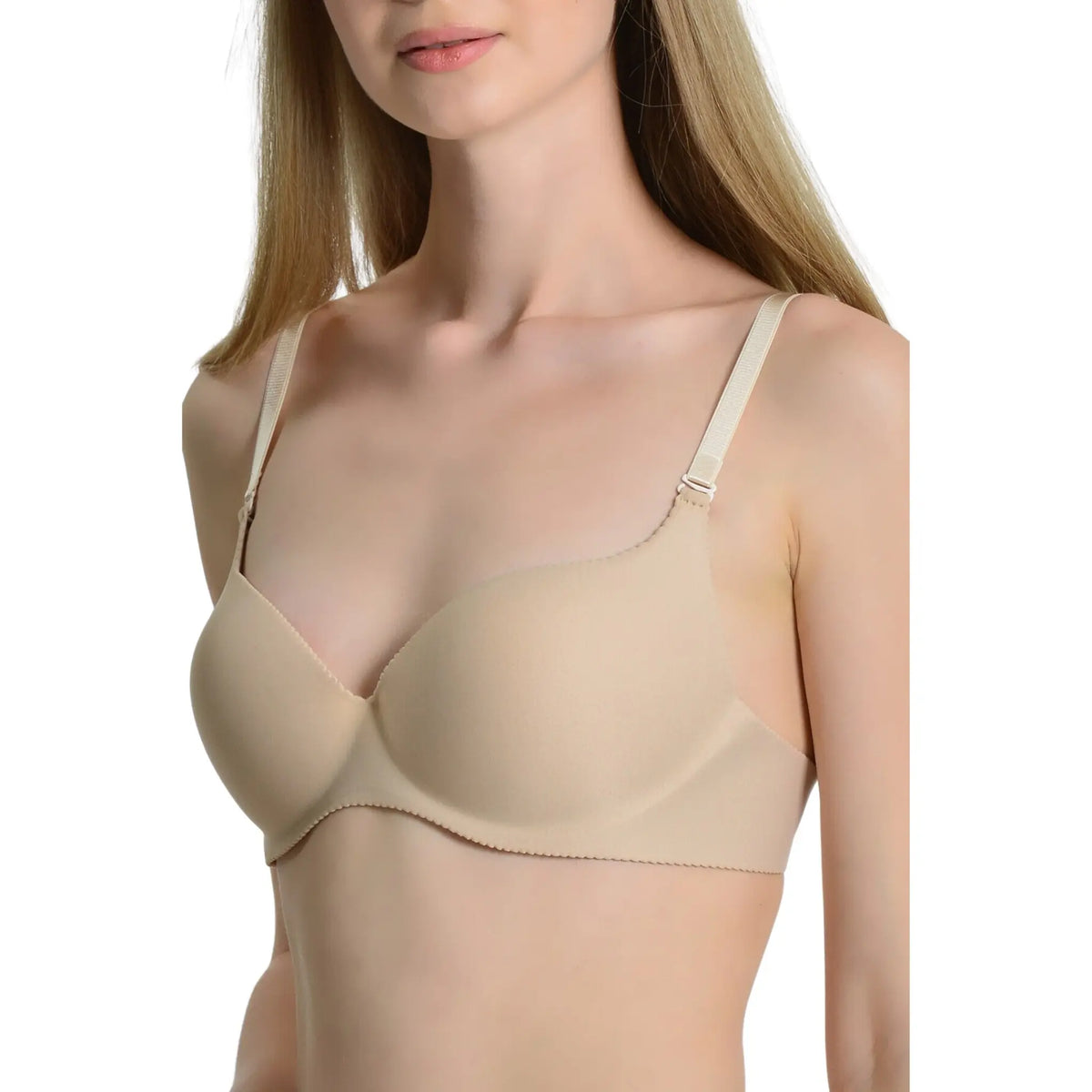 Seamless everyday bra by Hazel Textile featuring soft fabric, smooth fit, and supportive design for all-day comfort.
