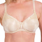 Hazel Textile lace full-coverage underwire bra with intricate floral design and supportive fit, shown on a neutral background.