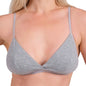 Wire-free cotton triangle bra by Hazel Textile, showing soft, seamless fabric and comfortable support for everyday wear.