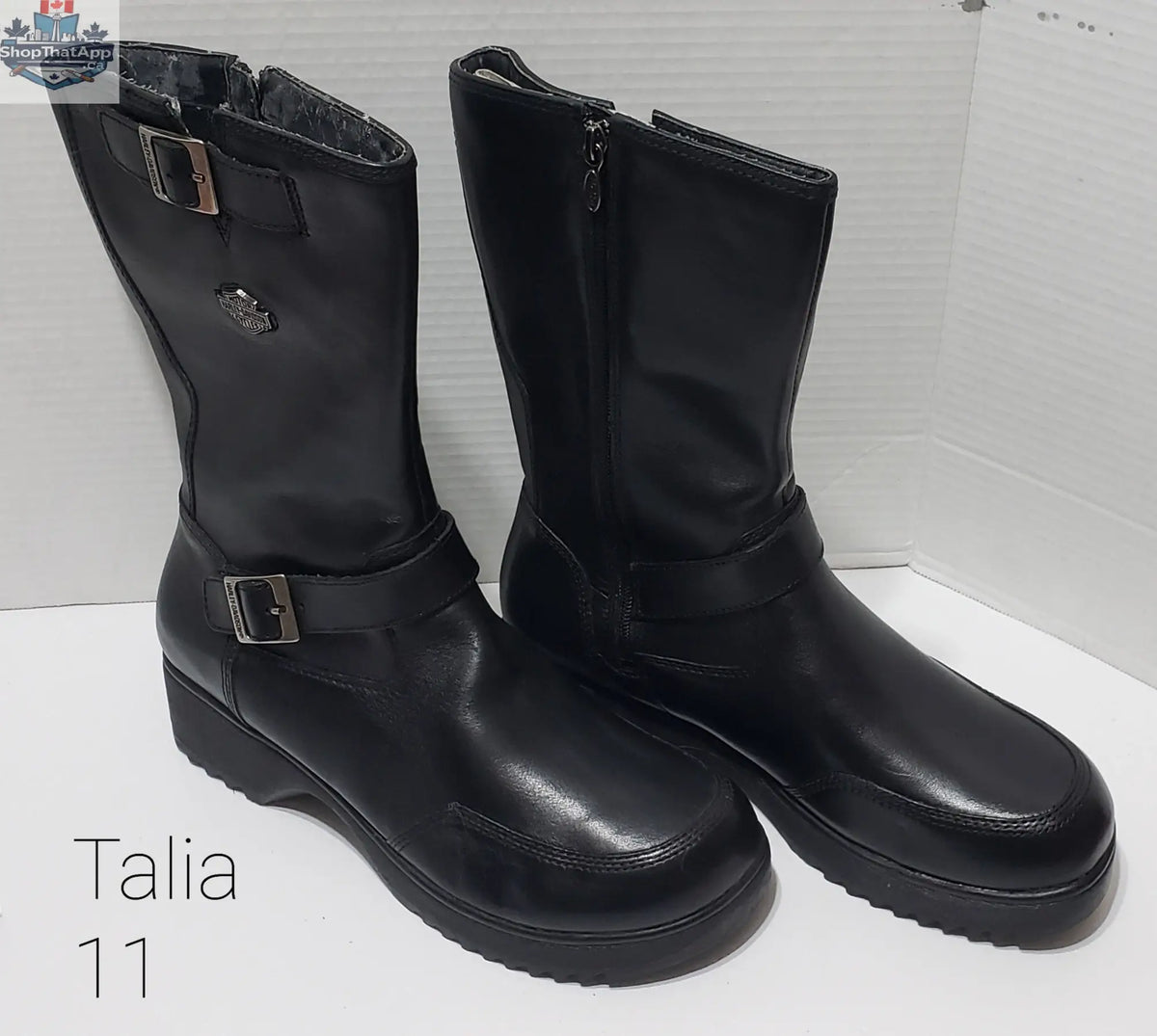 Harley-Davidson Women's Boots Size 11 Talia - Ideal for Riding and Style - Shopthatapp.ca