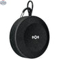 House of Marley No Bounds portable Bluetooth speaker with black finish, showcasing its rugged design and control buttons.