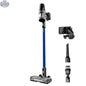 BISSELL PowerClean XR cordless stick vacuum cleaner with 200W motor, lightweight design, shown in a home cleaning setting