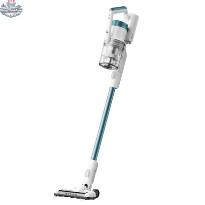 Cordless Eureka NEC280TL vacuum cleaner with detachable handheld and multi-surface cleaning capabilities, shown in a modern home setting.