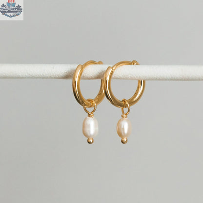 HoraceJewelry Dolko Shoes stylish earrings with boucle design, showcasing elegant gold-tone hoops and intricate detailing.