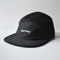 Black Hot Poc lightweight outdoor sports cap with breathable fabric and curved brim, designed for active outdoor wear.