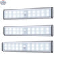 20 LED motion sensor closet light providing automatic illumination for closets, easy to install and energy-efficient.
