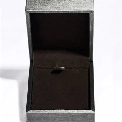 925 sterling silver moissanite ring showcasing a sparkling central gemstone with a sleek band for elegant jewelry style