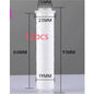 High pressure shower head with 3 modes, part of luxury shower parts collection, showcasing a sleek chrome design for a refreshing shower experience.