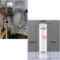 High pressure shower head with three modes, designed for a luxurious shower experience, featuring a sleek chrome finish.