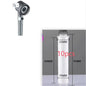 High pressure shower head with three modes, premium shower parts for a luxurious shower experience, featuring sleek design and adjustable spray.