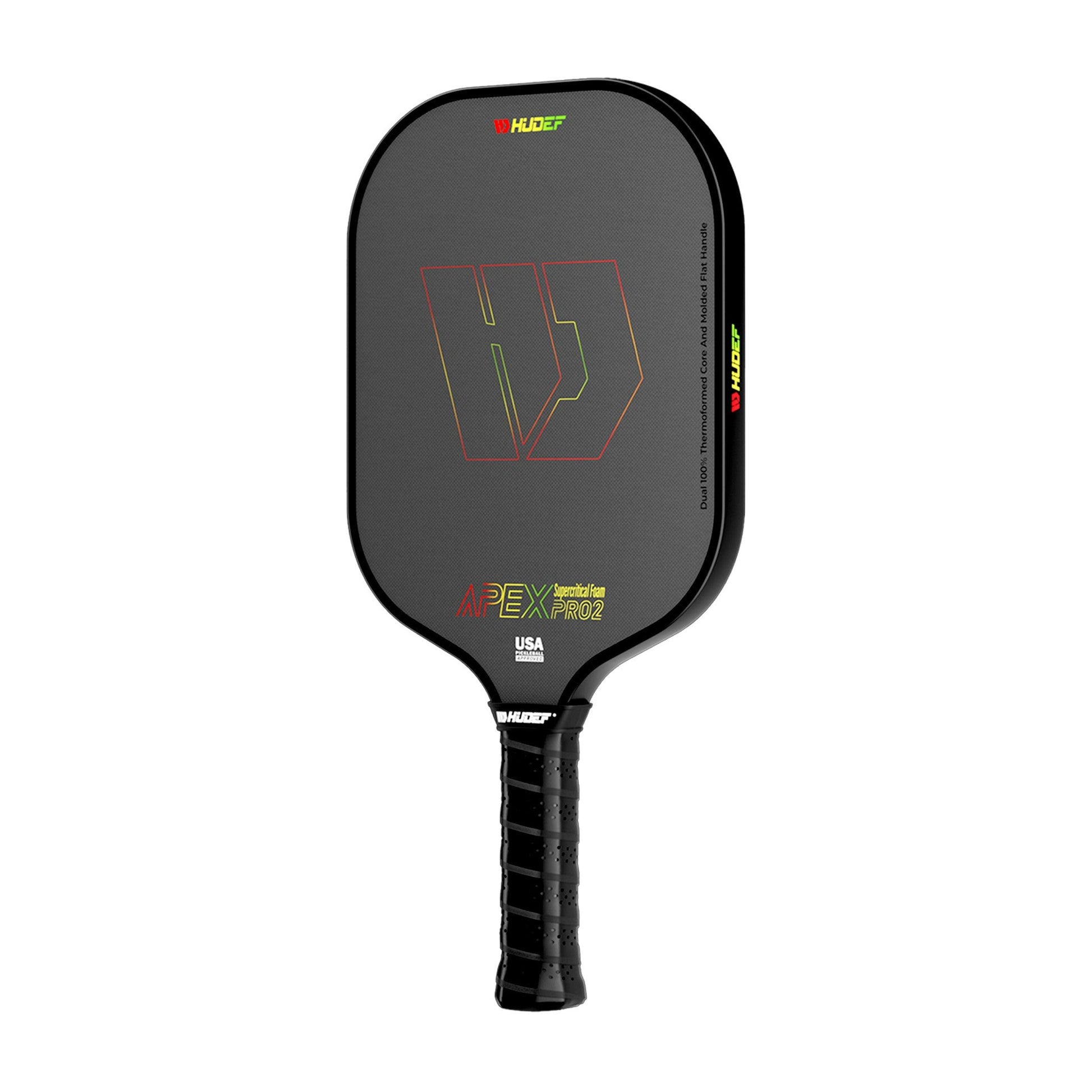 Hudef Apex Pro2 Wide Body Pickleball Paddle – 16mm - Shopthatapp.ca