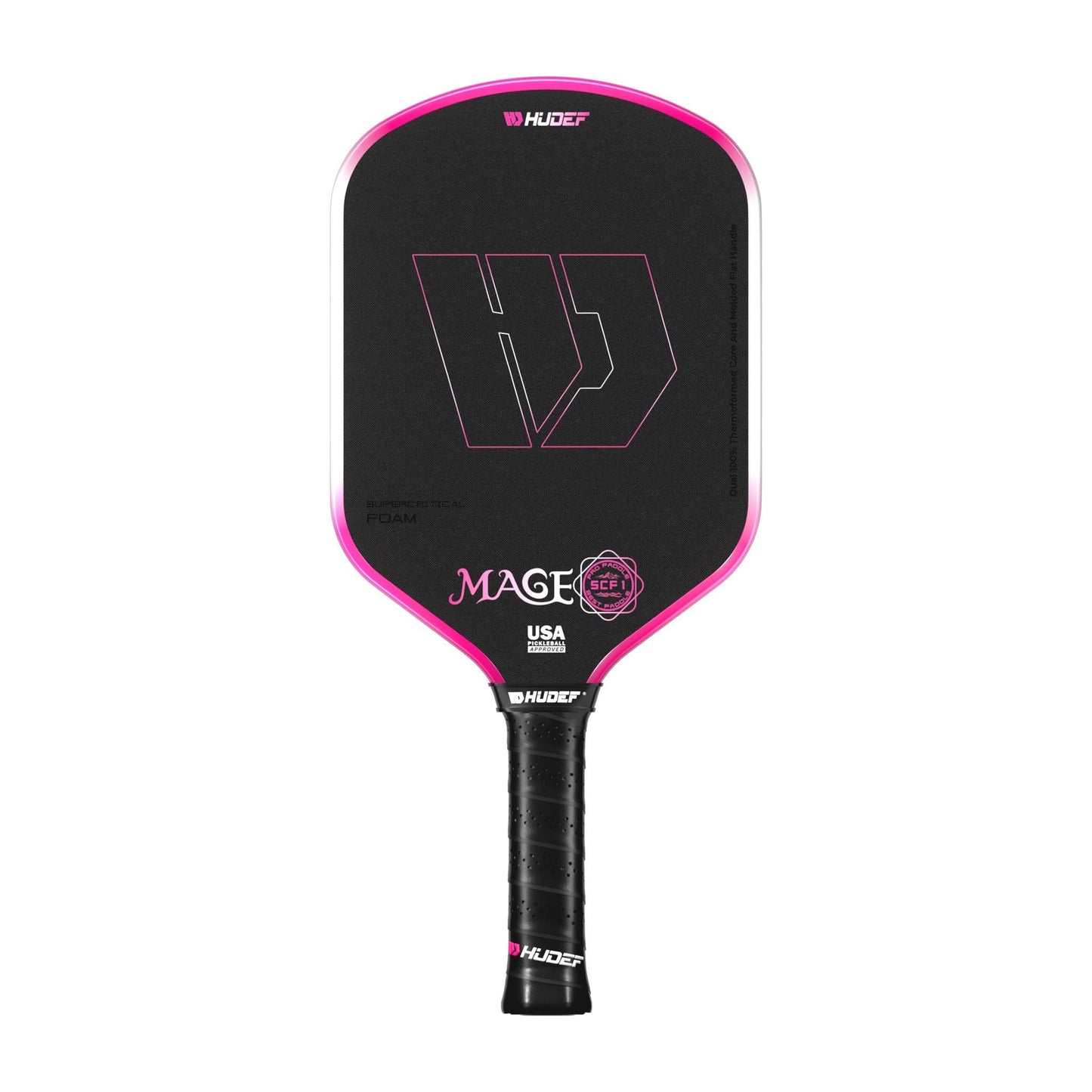 Hudef Mage SCF1 Hybrid Pickleball Paddle – Blue 16mm - Shopthatapp.ca