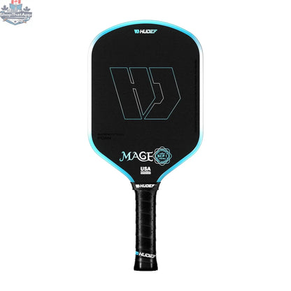 Hudef Mage SCF1 Hybrid Pickleball Paddle – Blue 16mm - Shopthatapp.ca