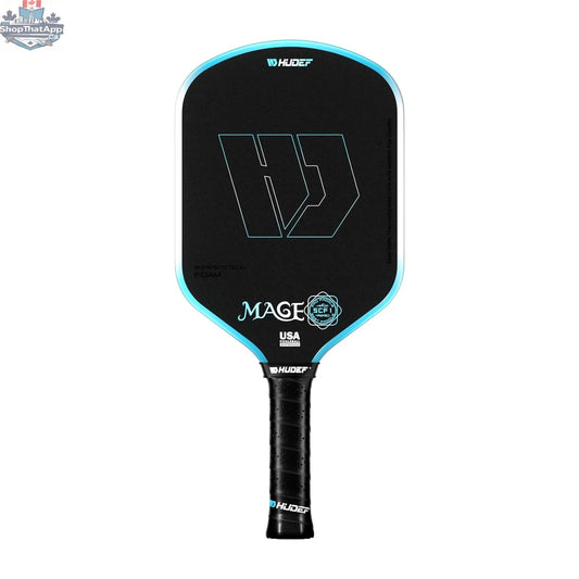 Hudef Mage SCF1 Hybrid Pickleball Paddle – Blue 16mm - Shopthatapp.ca