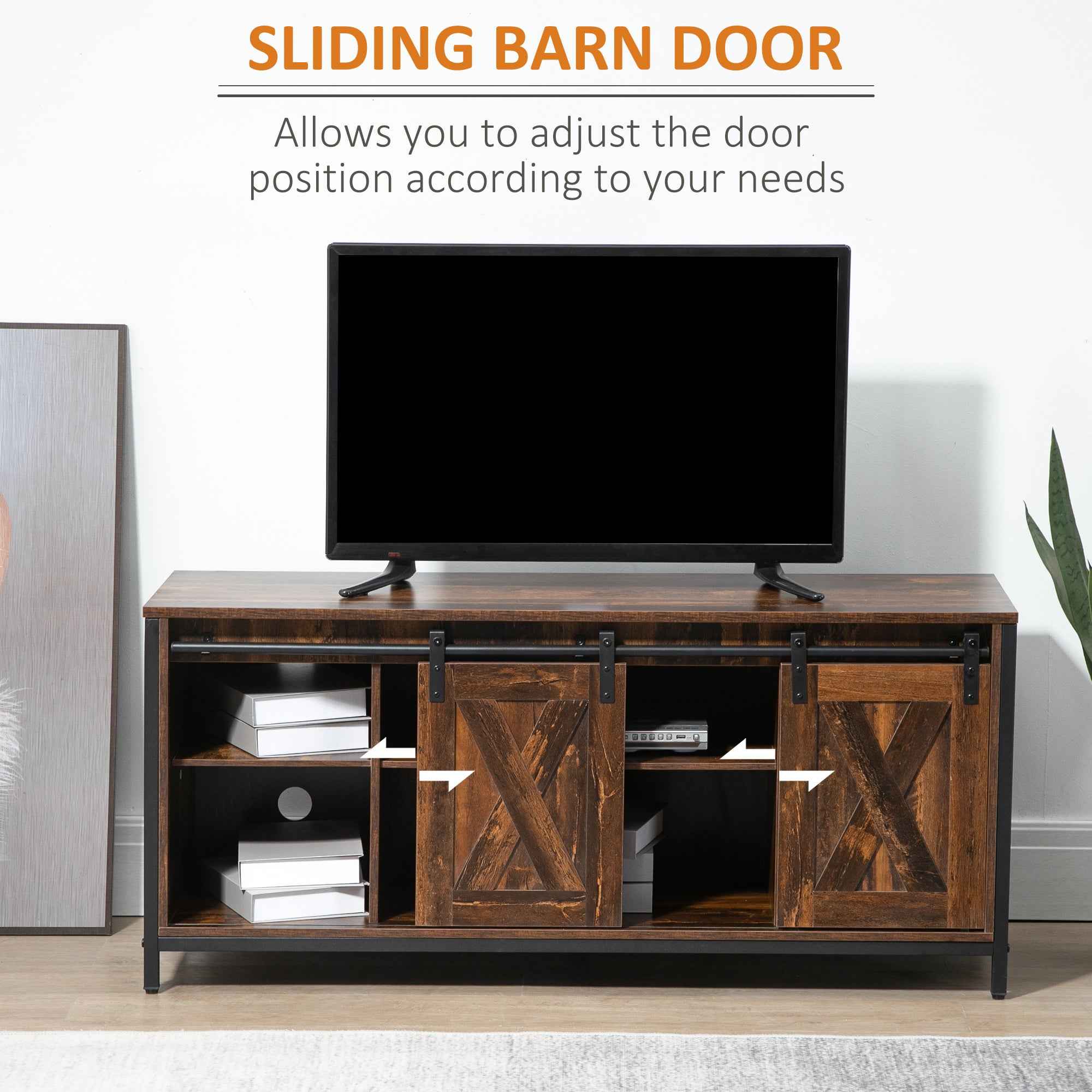 Easton Industrial Style TV Stand for TVs up to 60"