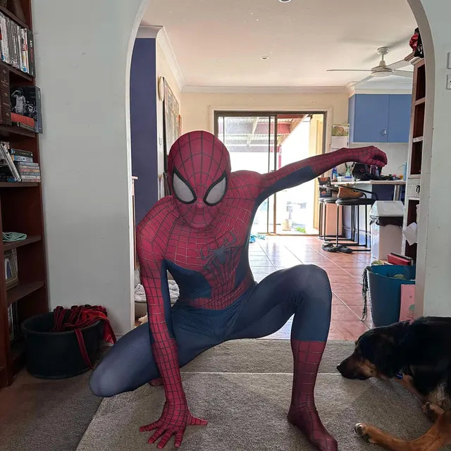 Super Hero Amazing Spider Cosplay Full Bodysuit Halloween Costume Zentai - Shopthatapp.ca