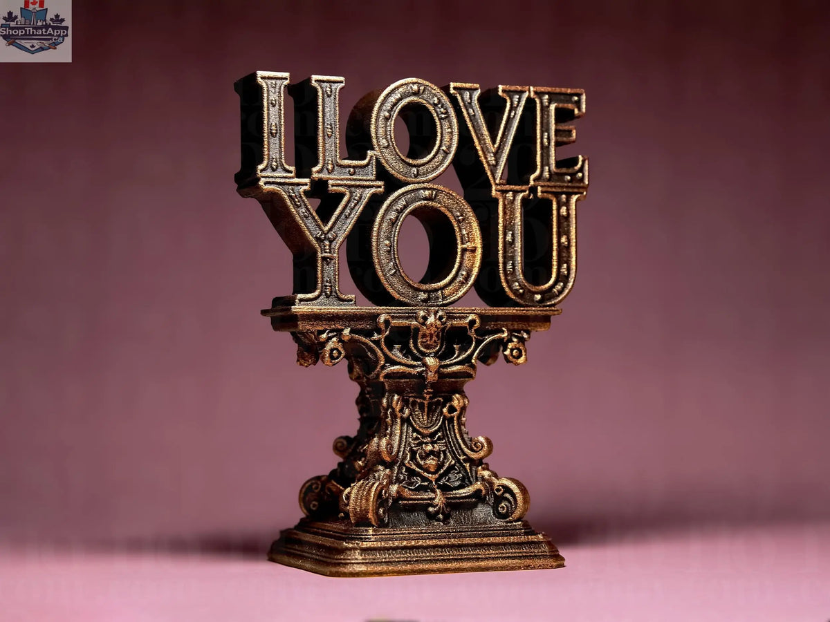 I Love You Column - Love Series - Shopthatapp.ca