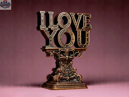 I Love You Column - Love Series - Shopthatapp.ca