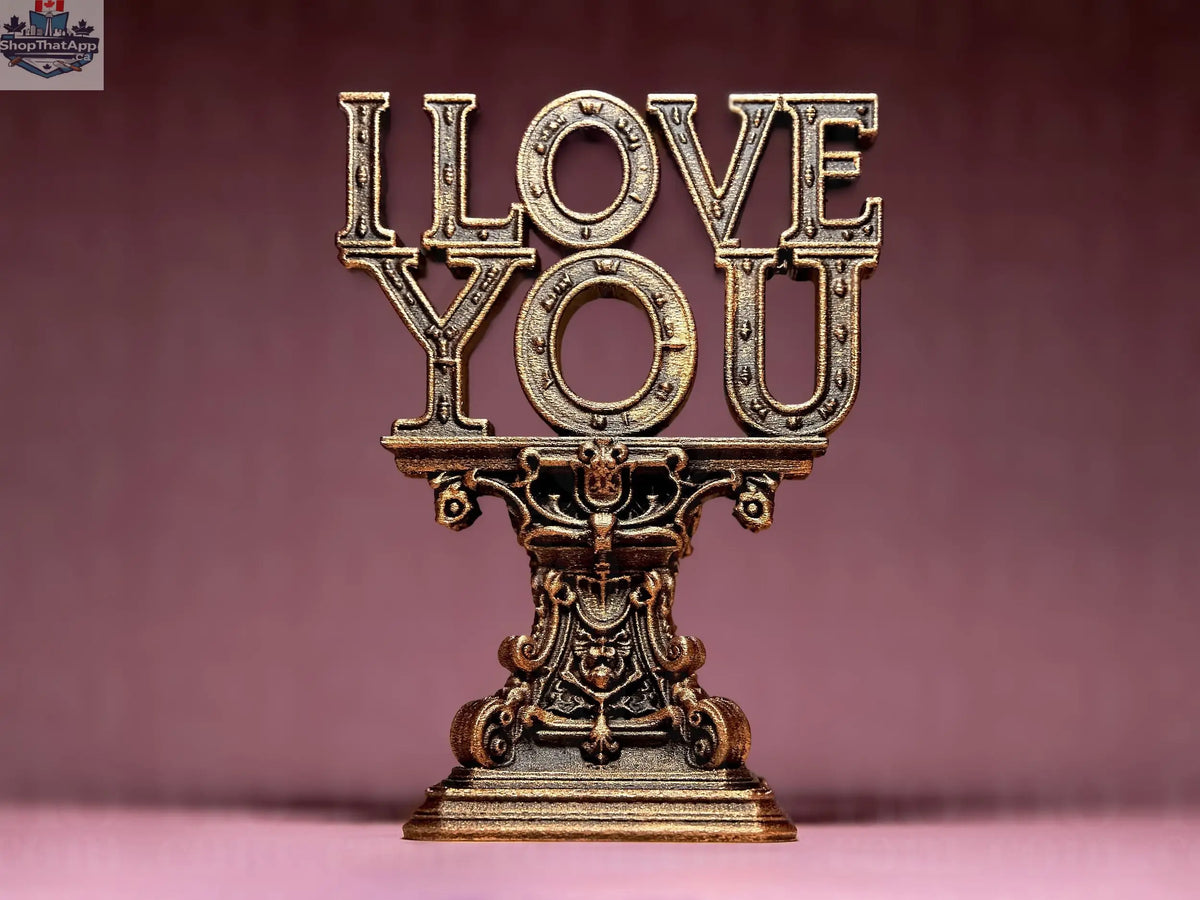 I Love You Column - Love Series - Shopthatapp.ca