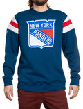 New York Rangers Varsity Retro Style Crewneck Sweatshirt - Shopthatapp.ca