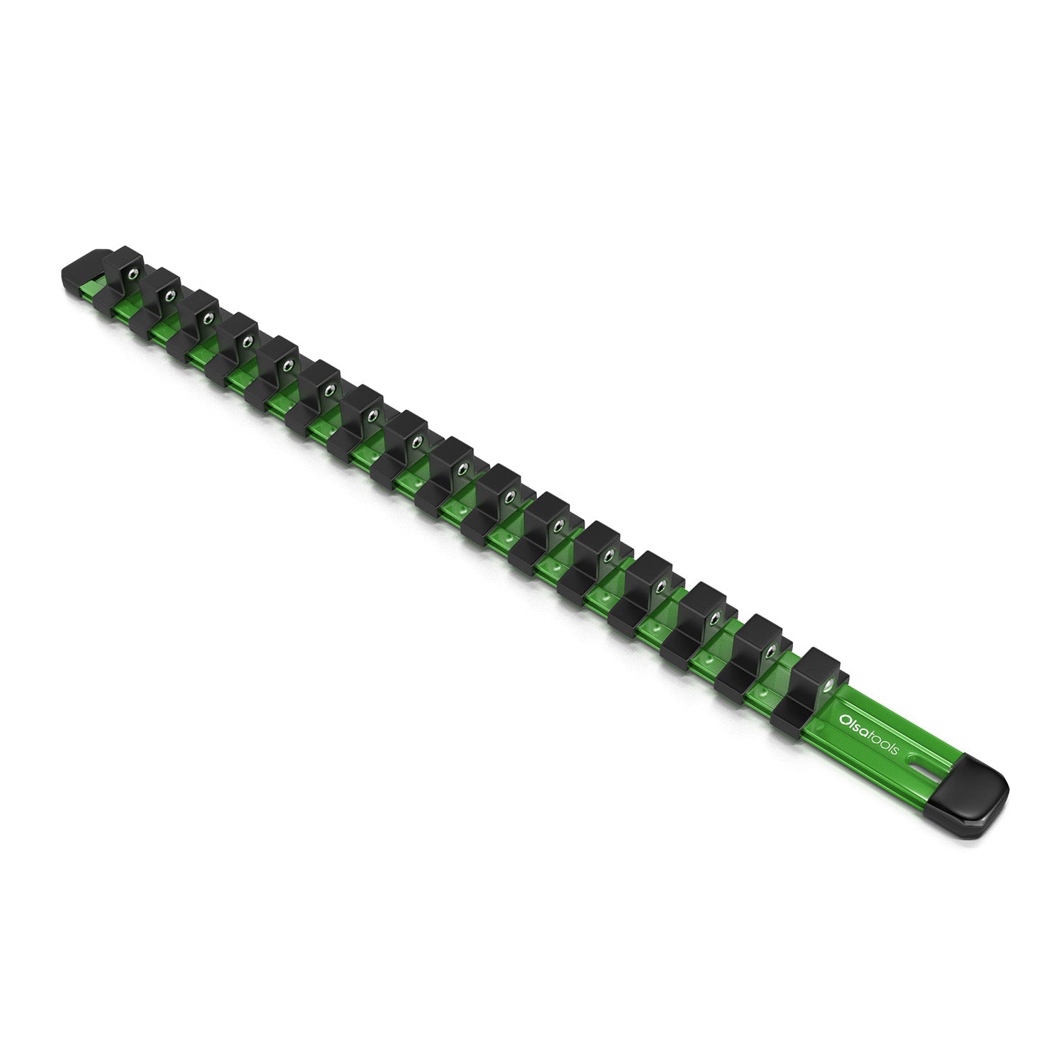 Aluminum Socket Organizer Rails With Rubber End Caps for 10 mm Socket Set - Shopthatapp.ca