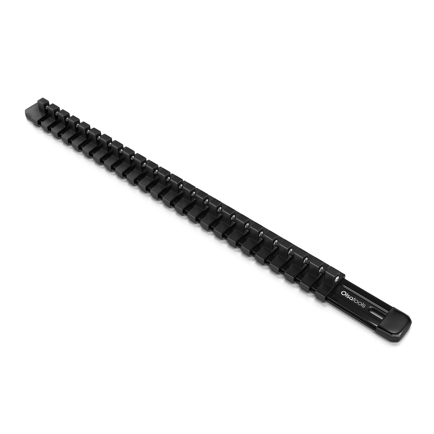 Aluminum Socket Organizer Rails With Rubber End Caps for 10 mm Socket Set - Shopthatapp.ca