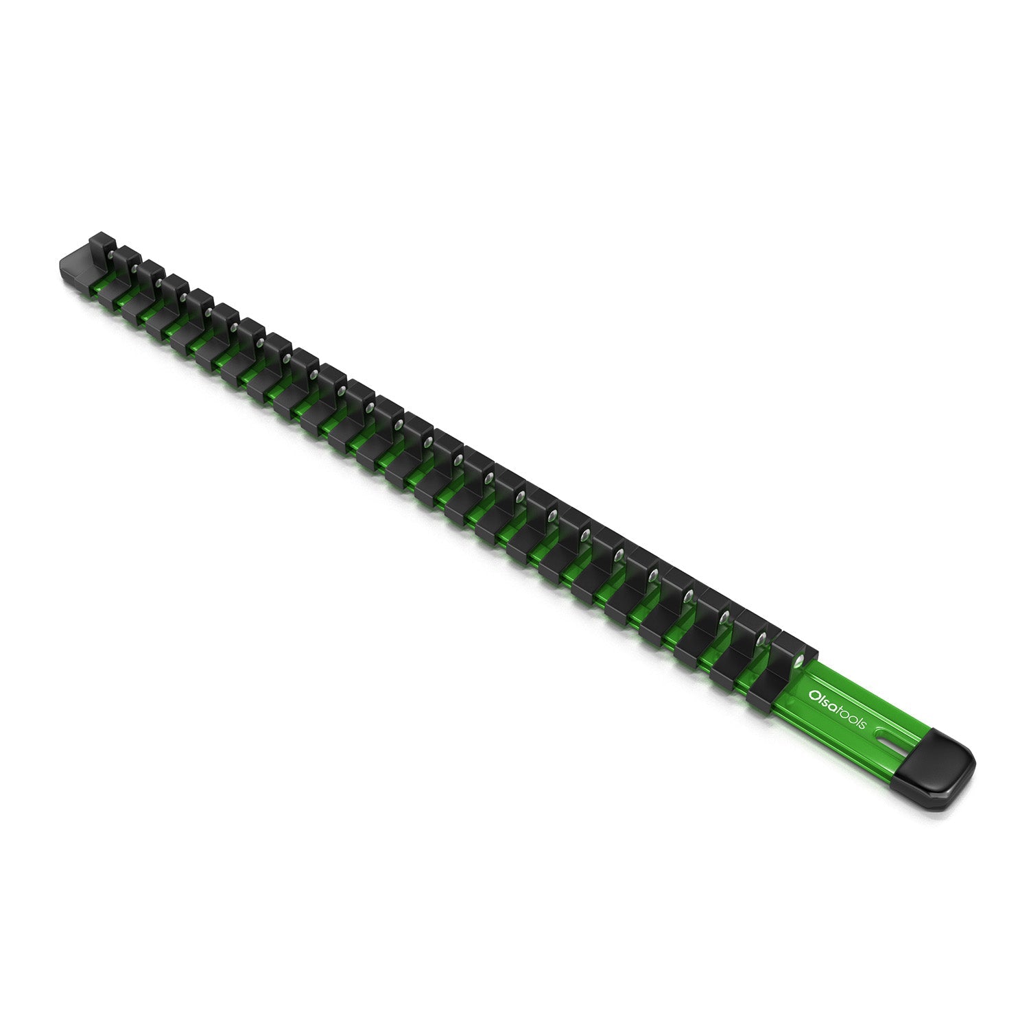 Aluminum Socket Organizer Rails With Rubber End Caps for 10 mm Socket Set - Shopthatapp.ca