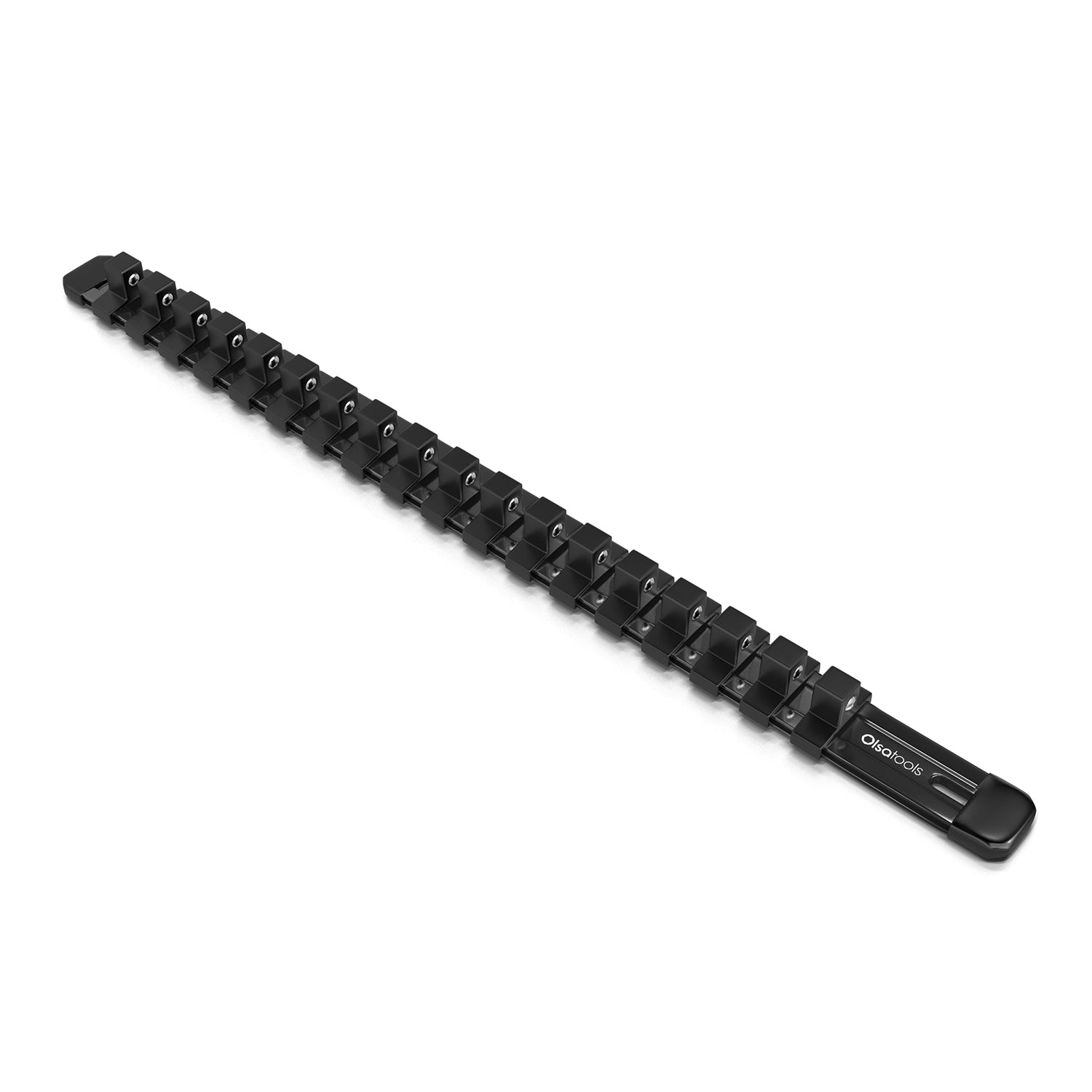 Aluminum Socket Organizer Rails With Rubber End Caps for 10 mm Socket Set - Shopthatapp.ca