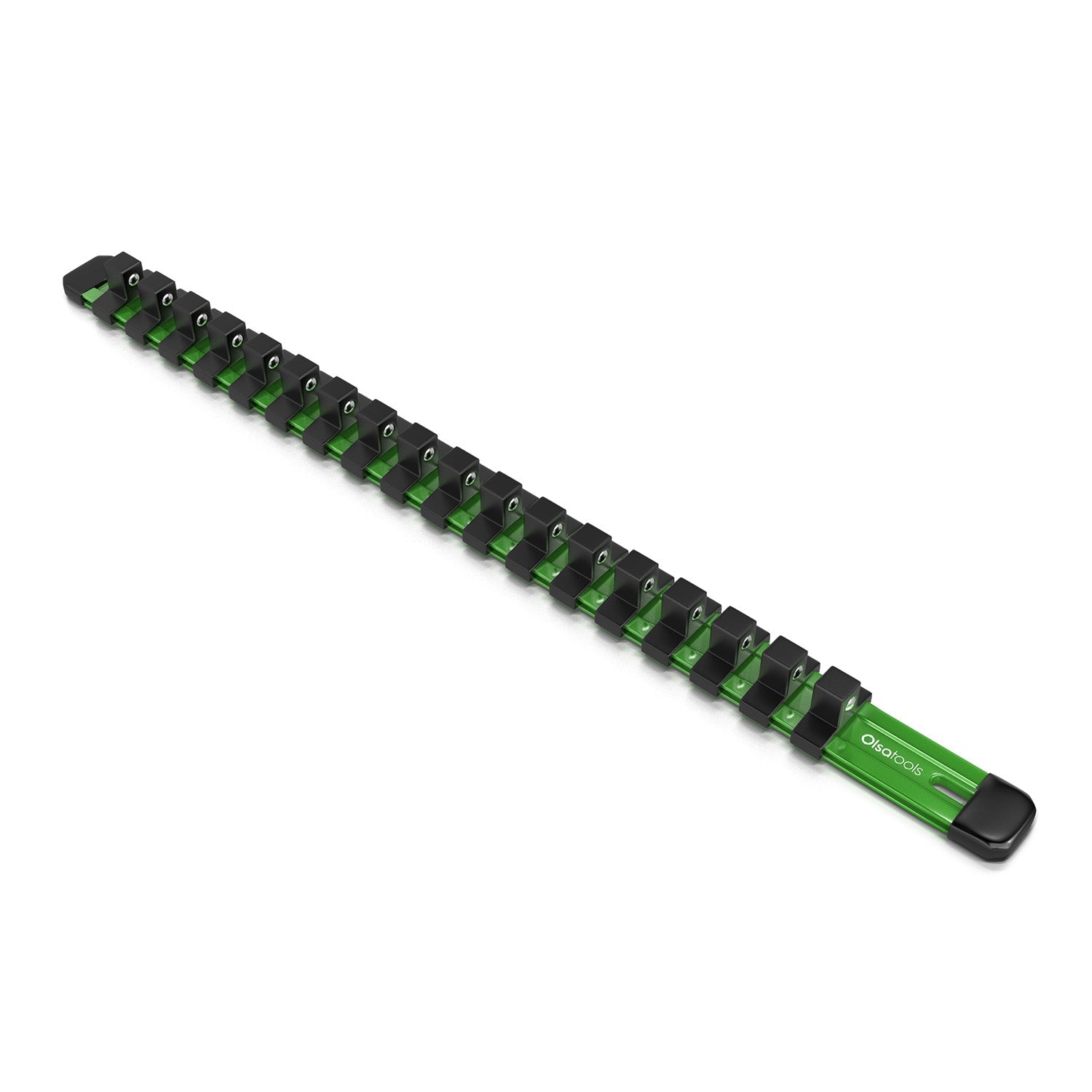 Aluminum Socket Organizer Rails With Rubber End Caps for 10 mm Socket Set - Shopthatapp.ca