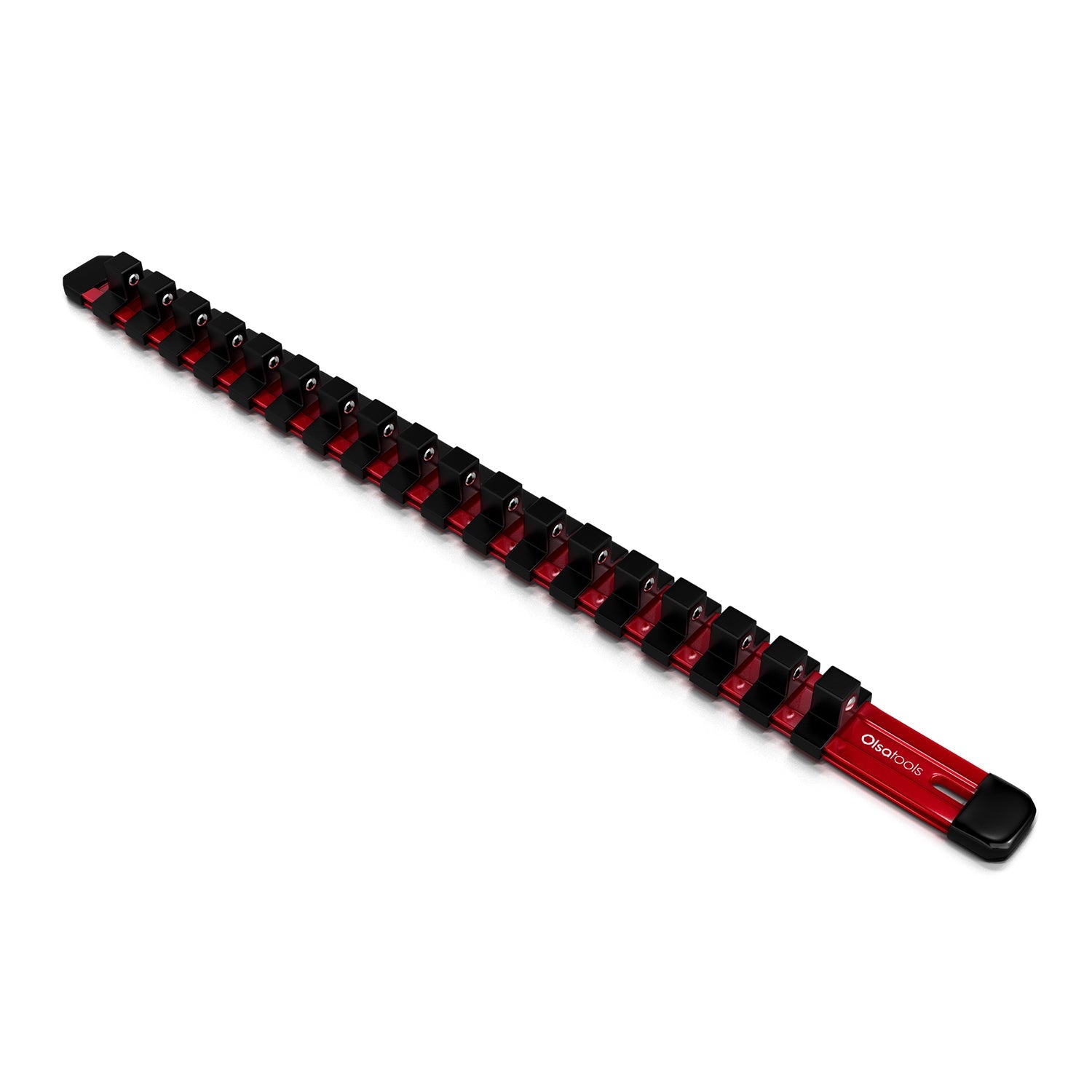 Aluminum Socket Organizer Rails With Rubber End Caps for 10 mm Socket Set - Shopthatapp.ca