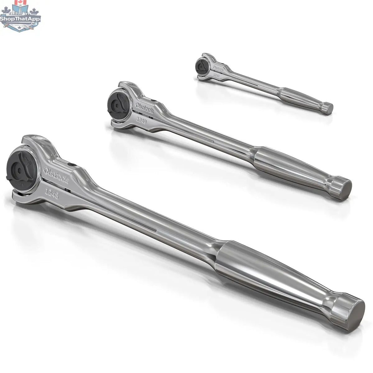 Swivel Head Ratchet - 90 Tooth Round Head - Shopthatapp.ca