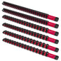 Aluminum Socket Organizer Rails With Rubber End Caps for 10 mm Socket Set - Shopthatapp.ca