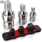 3pc Universal Joint Socket Adapter Set for 1/2", 3/8", and 1/4" Drive - Shopthatapp.ca