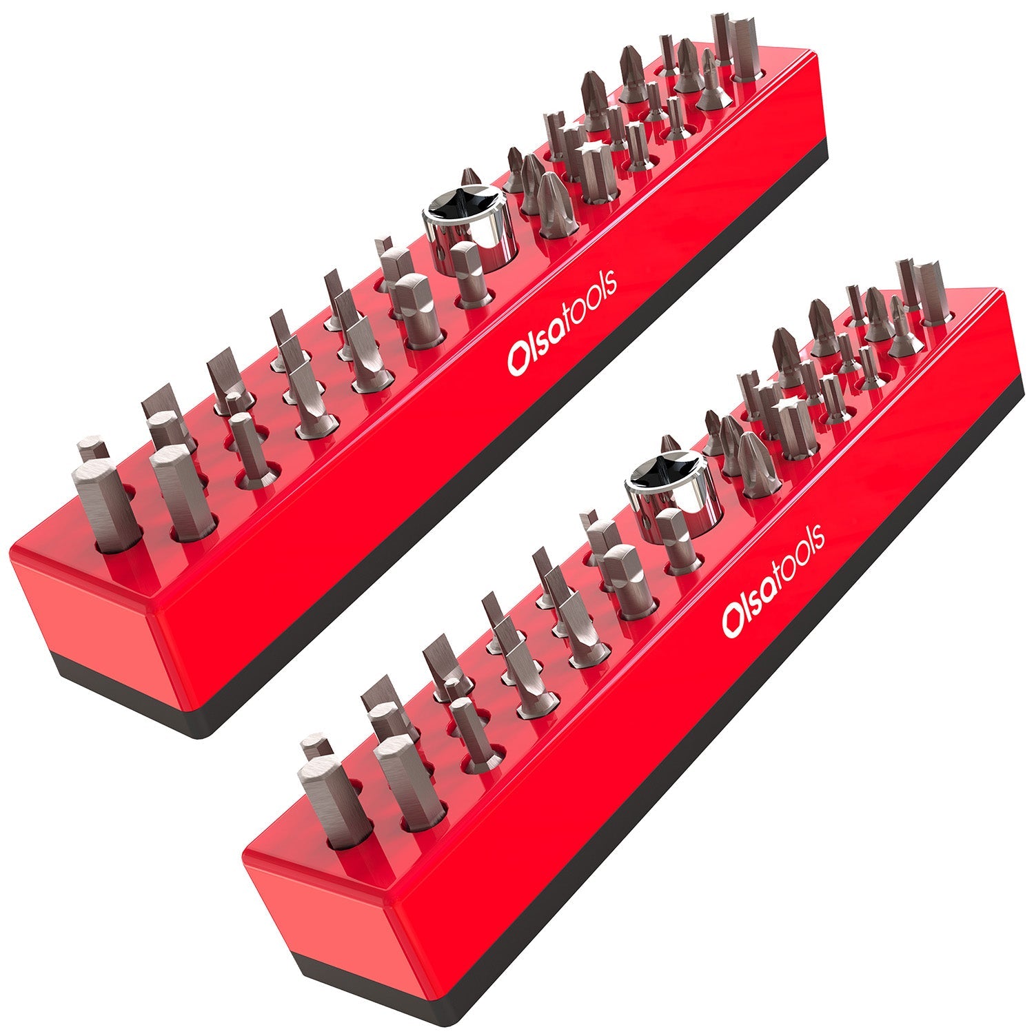 Magnetic Hex Bit Organizer for Effortless Tool Management and Easy Access - Shopthatapp.ca