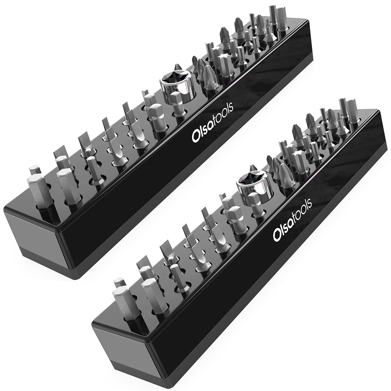 Magnetic Hex Bit Organizer for Effortless Tool Management and Easy Access - Shopthatapp.ca