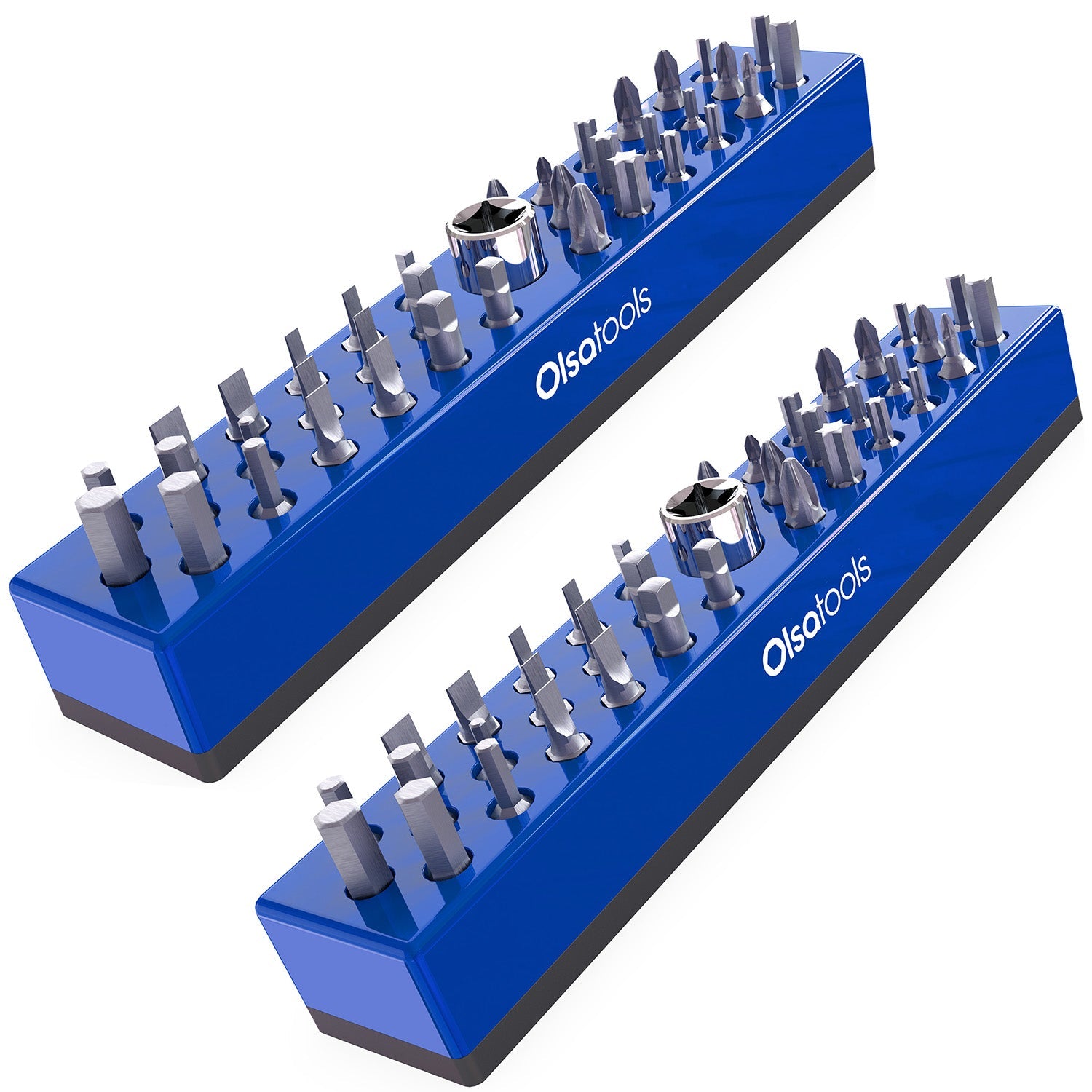 Magnetic Hex Bit Organizer for Effortless Tool Management and Easy Access - Shopthatapp.ca