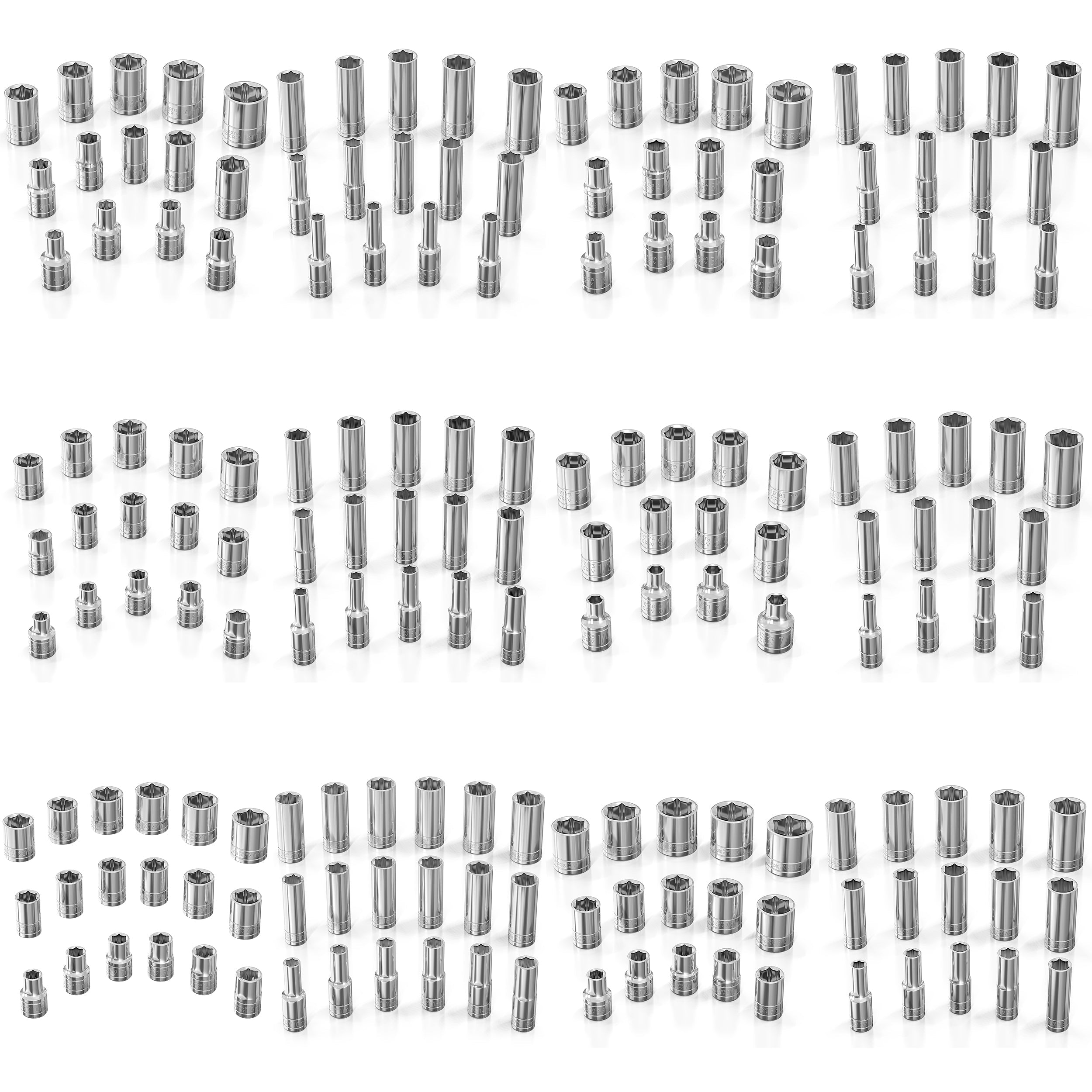 Chrome Socket Sets - Shopthatapp.ca