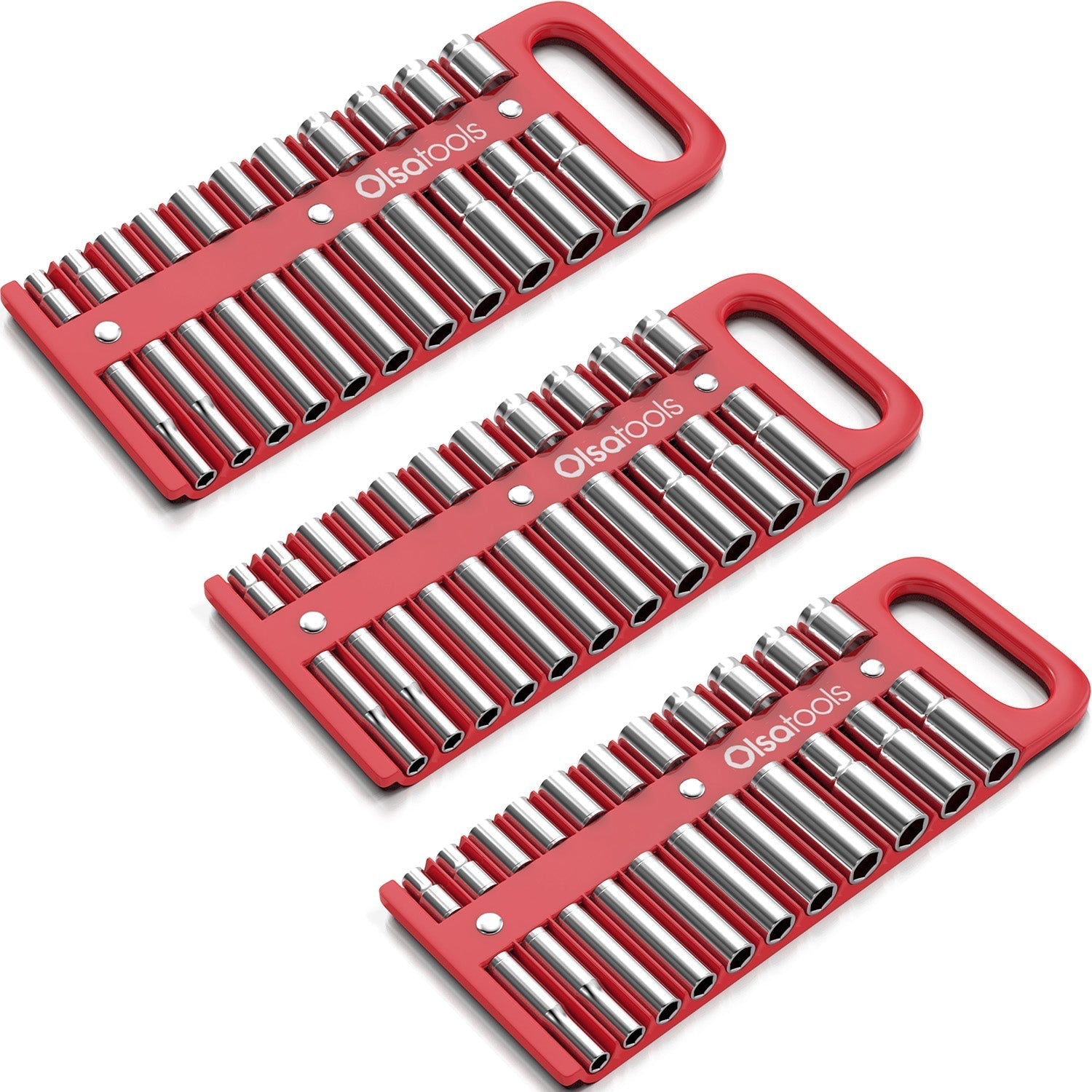 Magnetic Socket Organizer Tray for Effortless Tool Management - Shopthatapp.ca