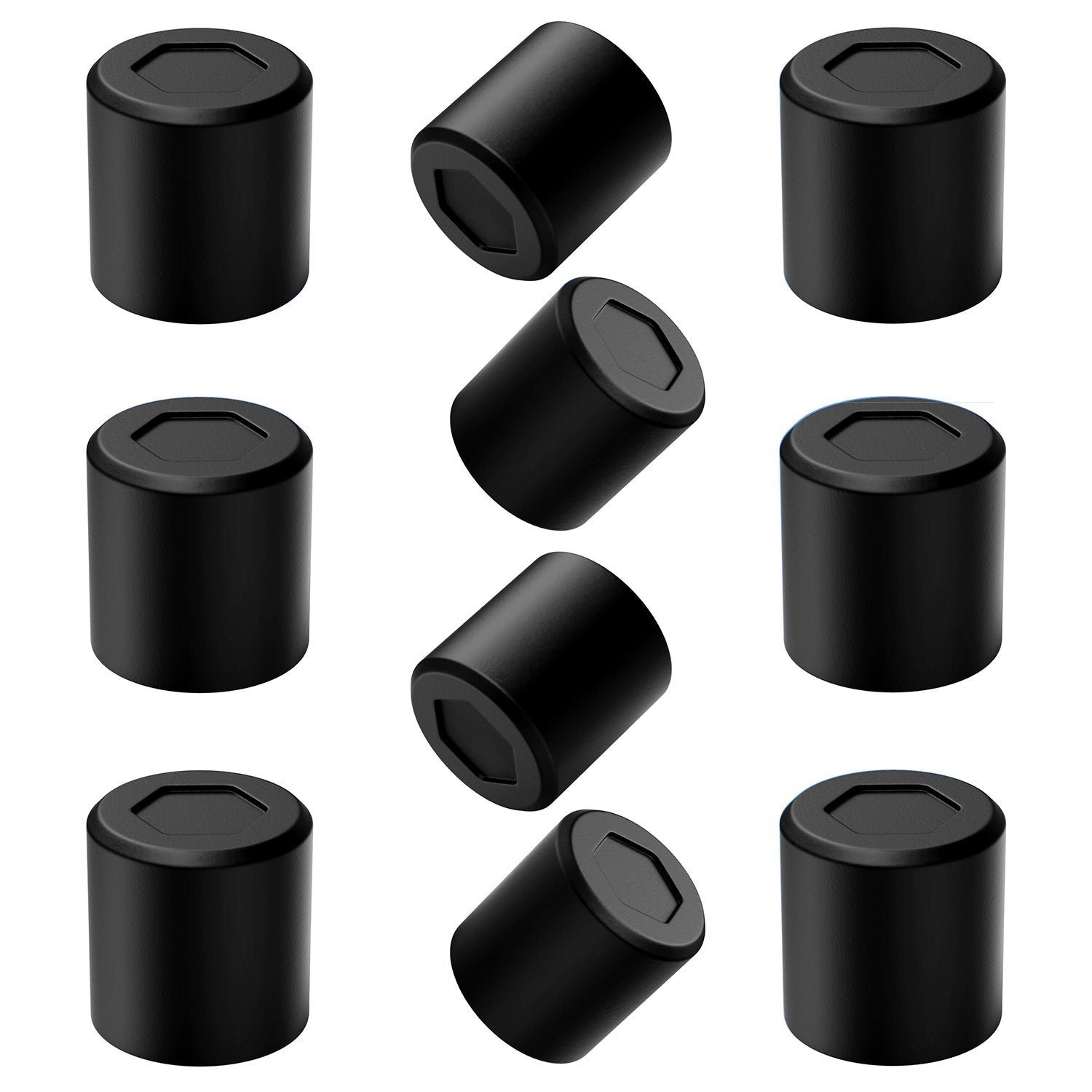 Magnetic Silicone Buttons 10pc Set - Strong Non-Scratch Magnets - Shopthatapp.ca