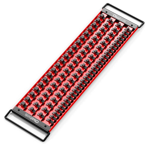 90-Slot Aluminum Socket Tray for Organized Portable Tool Storage - Shopthatapp.ca