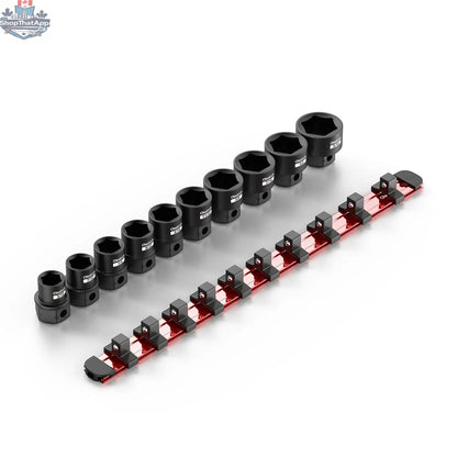 Stubby Impact Socket Sets with Magnetic Socket Inserts - Shopthatapp.ca