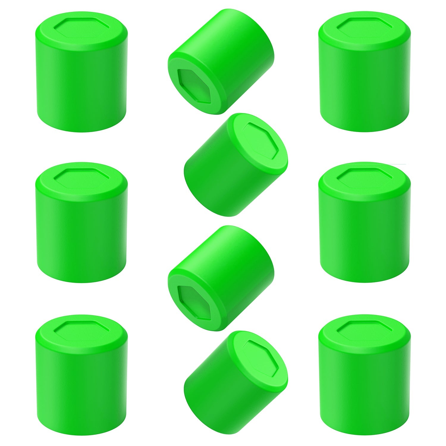 Magnetic Silicone Buttons 10pc Set - Strong Non-Scratch Magnets - Shopthatapp.ca