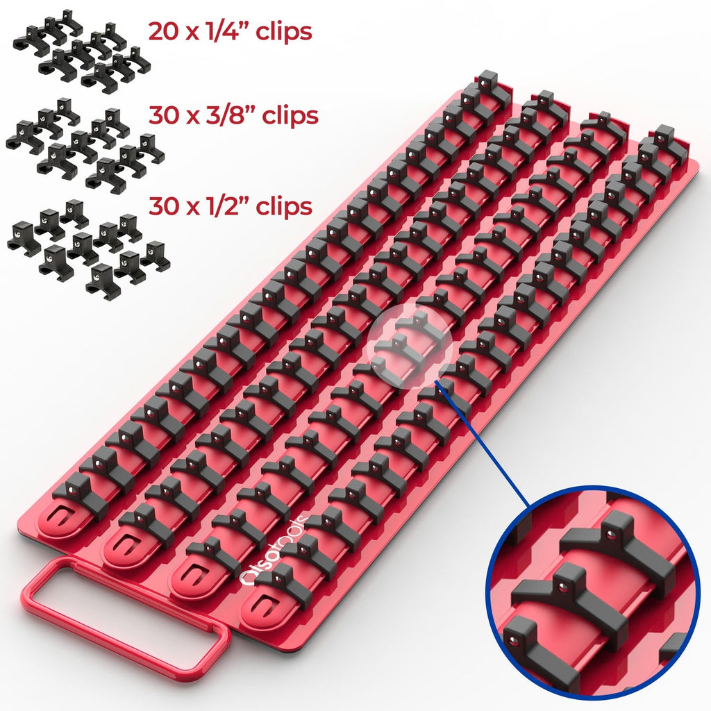 Socket Organizer Tray With Handle