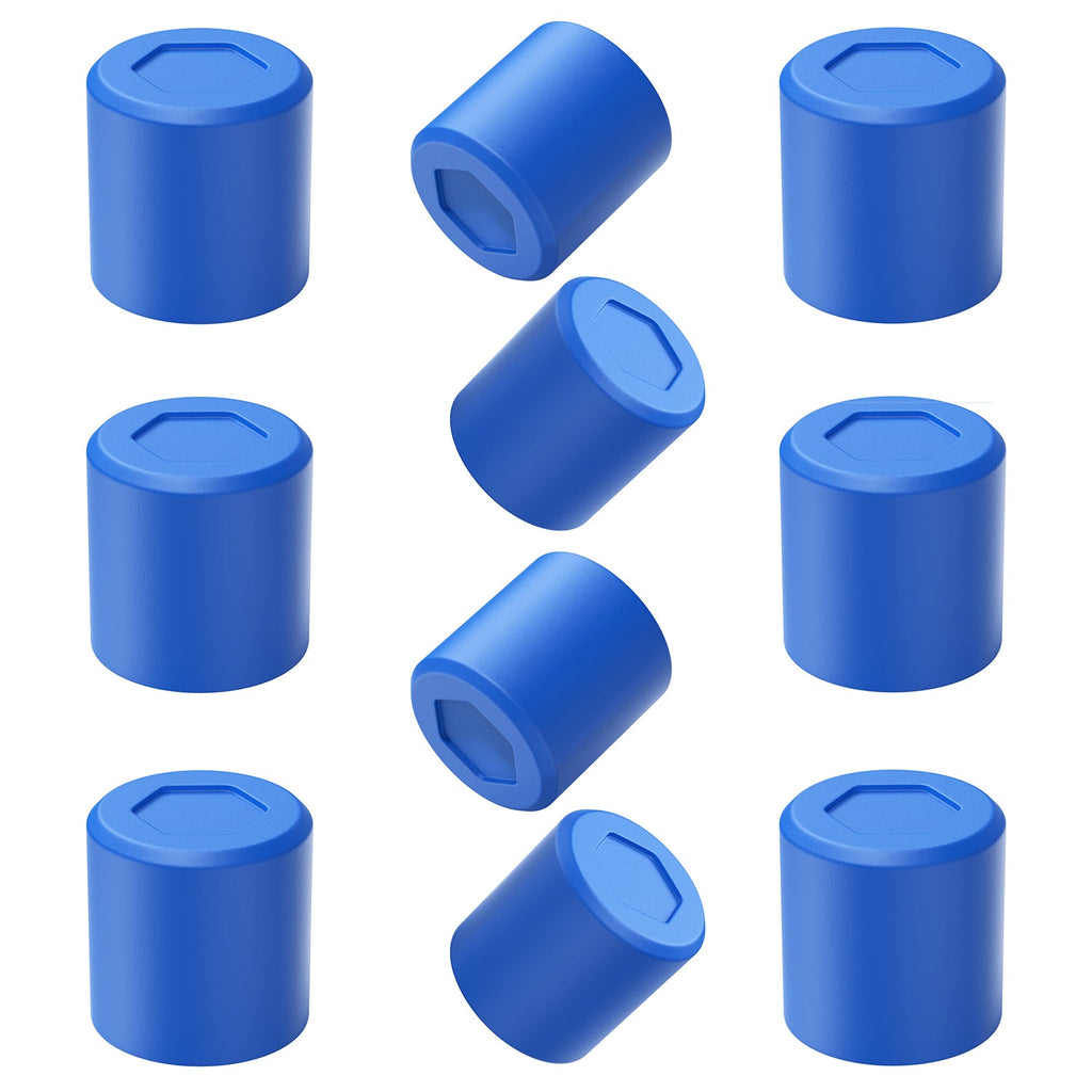 Magnetic Silicone Buttons 10pc Set - Strong Non-Scratch Magnets
