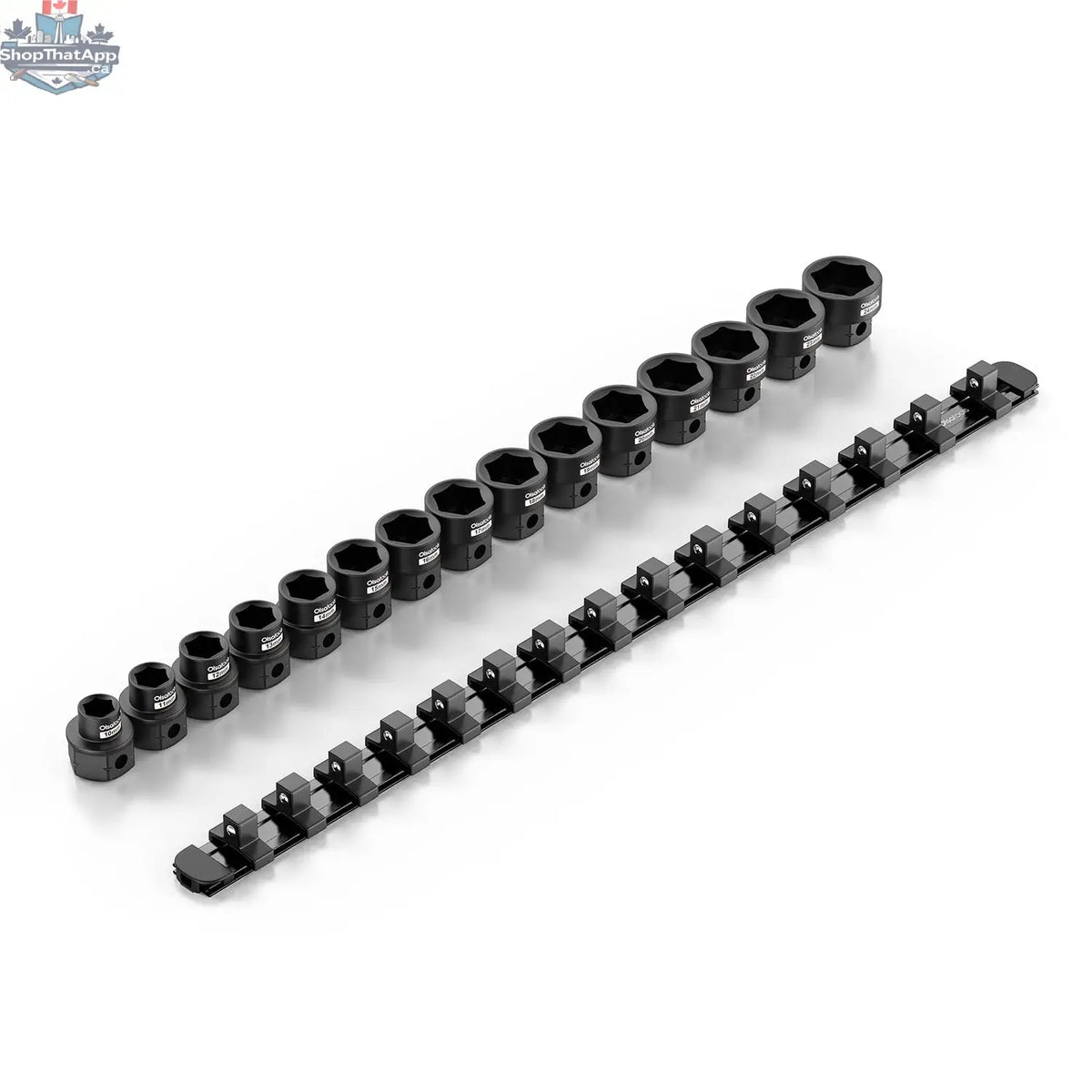 Stubby Impact Socket Sets with Magnetic Socket Inserts - Shopthatapp.ca